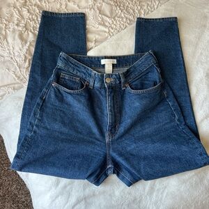 H&M High Rise Blue Jeans for Women